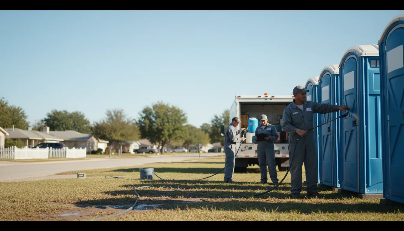 Long-Term Portable Toilet Rental in Carman, IL near me